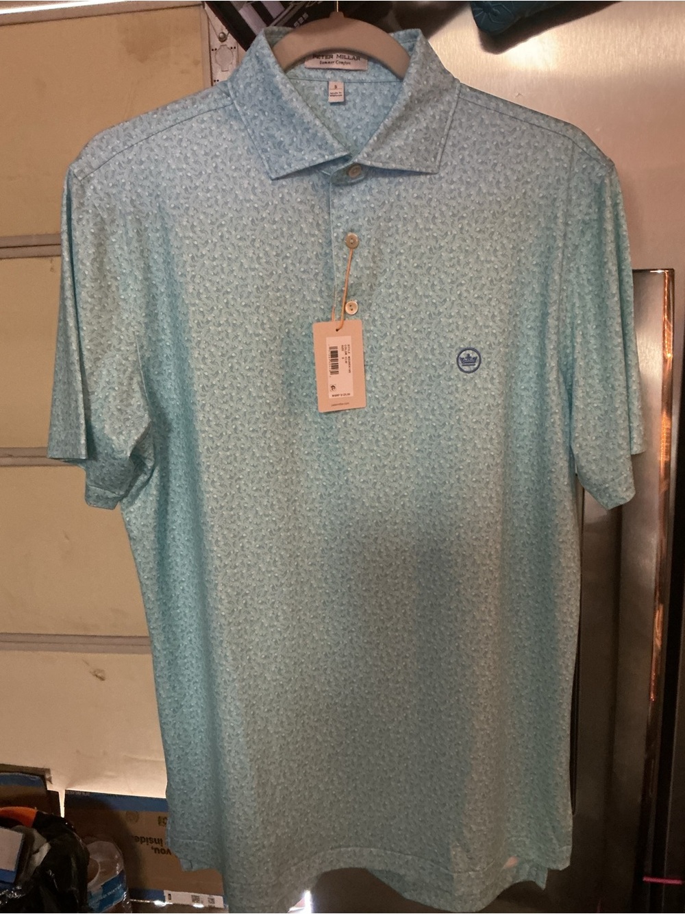 Peter Millar Jellyfish Polo NWT Small Style # MS26EK19S